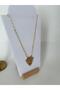 Large Size Serenay Model Gold Steel Necklace - 5
