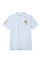 Men’s Slim Fit Napoleon Embroidery Lycra Pique Polo - 3