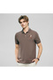 Men’s Slim Fit Napoleon Embroidery Lycra Pique Polo