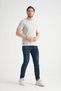Gray Men's T-Shirt Cotton Premium Quality Minimal Design Regular Fit - 5