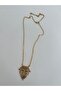Large Size Serenay Model Gold Steel Necklace - 3