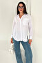 Women's Classic Shirt with Pockets – Blue Tone - 2