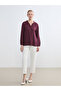 Ruffled Collar Blouse - 2