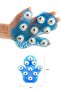 9 Ball Massage Gloves Wearable Plastic Body Firming Device - 3