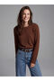Esvab • Modern & Distinctive Zero Roba Collar Women's Knitwear Cardigan - 2
