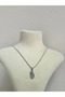 Healer El Fatma Ana Eli 316L Stainless Steel Silver Vintage Necklace - 3