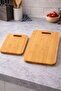 Bamboo 2-Piece Cutting Board, Moisture, Water, and Heat Resistant - 3
