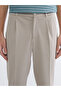 Beige Standard Fit Men's Trousers - 3