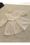 Ecru Bow Detailed Dress