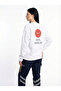 112 Emergency Health Sweatshirt Three Threaded Kangaroo Pocket White Unisex - 2