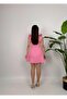 Marie Thick Strap Mini Dress Evening Invitation Graduation Dress - 4