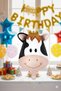18 Inch Safari Cow Foil Balloon - Birthday Party Decoration Balloon - 3