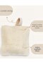 Natural Pumpkin Fiber Bath Shower Scrub with Soap Filling - Lavender Extract - 2
