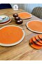 Presentation Plate Mat Jute Coaster American Serving and Cup Mat 8 Pieces - 4