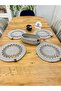 Wicker Jute Presentation Plate Mat Supla American Serving Tray and Basket 5 Pieces - 3