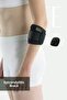 Silicone Supported Elbow Brace Tennis Elbow Bandage Epicondylitis Bandage Right & Left Compatible - 4
