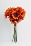 Artificial 9-Branch 36-Flower Dense May Daisy Bouquet 30 cm Orange - 3
