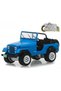 Hollywood 1:64 Mork & Mindy 1972 Jeep Cj-5 Die-Cast (1978-1982 Tv Series) - 2
