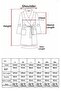 Navy Blue Women'S/Men's Unisex Shawl Collar Home, Hotel, Spa, Bath Robe One Piece - 6