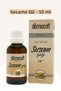 Cold Pressed Sesame Oil 50 ml – Natural Herbal Care Oil, for Massage and Skin Care