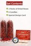 Romantic Set 2 Packs of Dried Roses+6 Candles+1 I Love You Card Valentine's Day Marriage Celebration - 3