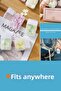 200 Sheets Perfumed Melting Mini Paper Soap Student Children School Disinfectant Hand Soap Camping Picnic - 8