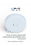 1. Quality 150 cm Automatic Plastic Measuring Tape - 1 Piece Pastel Blue - 3