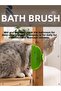 3-in-1 Massage Effective Cat and Dog Bath Brush with Adjustable Strap Silicone Hair Collector - 5