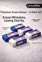 Premium Exam Eraser Set of 5 – Dust-Free, Non-Marking, Ce Certified