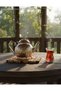 15X15 cm Square Bamboo Trivet - Heat Resistant Wooden Pot and Teapot Coaster