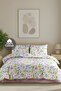 Flowers 100% Cotton Double Duvet Cover Set