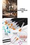 2-Piece Painting Brush Set Flat Tip Brush Set, Watercolor Brush, Oil Painting Brush, Painting Brush (0 No)