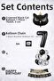 7 Year Old Cat Themed Birthday Balloon Set – Black Concept - 2