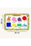 Wooden Shapes Turkish Educational and Learning Puzzle - 4