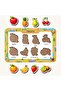 Wooden Fruits Turkish Educational and Learning Puzzle - 3