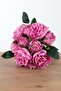 Artificial Luxury Serrated 11-Piece Eremurus Bouquet Dark Pink - 3