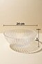 Selen Concept Çuha Model Handmade Glass Salad and Presentation Bowl - 3