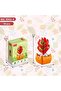 Succulent Crassula Capitella Potted Flower 94 Pieces Bricks Building Block 3D Puzzle Toy Gift - 3