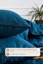 Stark Duvet Cover Set Double 100% Cotton Satin (200X220 cm) Green - 4