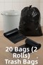 10 X 2 Pack Jumbo Garbage Bags 75X90 Industrial Heavy Duty Trash Bags - 2