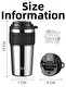 TKK 630 ML Special Series Steel Mug Coffee Cup with Straw/Comfortable Drinking 6 Hours Hot/12 Hours Cold Thermos -2 - 4