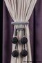 Medium Tie-Down Custom Made Rope Wrap 4 Ball Curtain Tie Braçol Curtain Accessory