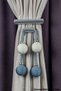Medium Tie-Down Custom Made Rope Wrap 4 Ball Curtain Tie Braçol Curtain Accessory