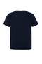 Lacivert Regular Fit Matcha Baskılı Büyük Beden T-shirt TBBSS25BF00017 - 6