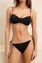 Siyah Bralette Kaplı Aksesuarlı Normal Bel Regular Bikini Takımı TBESS26BT00020 - 3