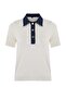 Ekru Denim Garnili Polo Yaka Triko Bluz TWOSS26BZ00290 - 5