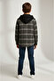 Happy Hooded Fur Lined Boys' Shirt - 2