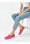 Genuine Leather Fuchsia Women's Leather Ballerinas Dp16-0065
