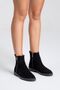 Harben genuine leather women's boots black suede - 3
