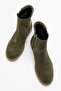 Harben genuine leather women's boots - khaki suede - 7